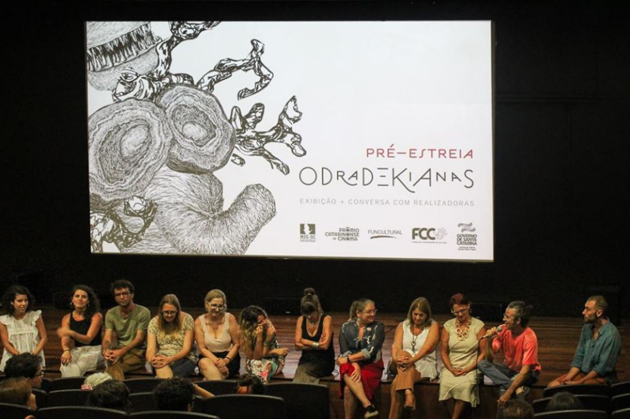 Curta “Odradekianas” faz pré-estreia no cinema do CIC