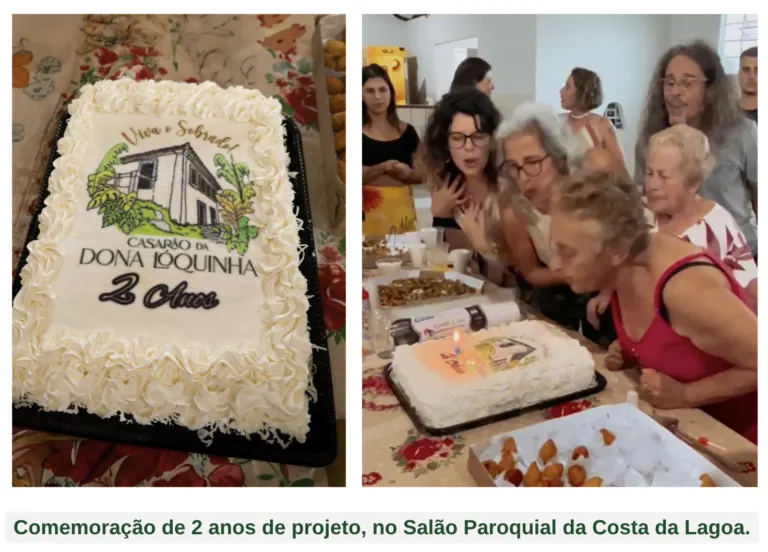 Celebração dos 2 anos do projeto